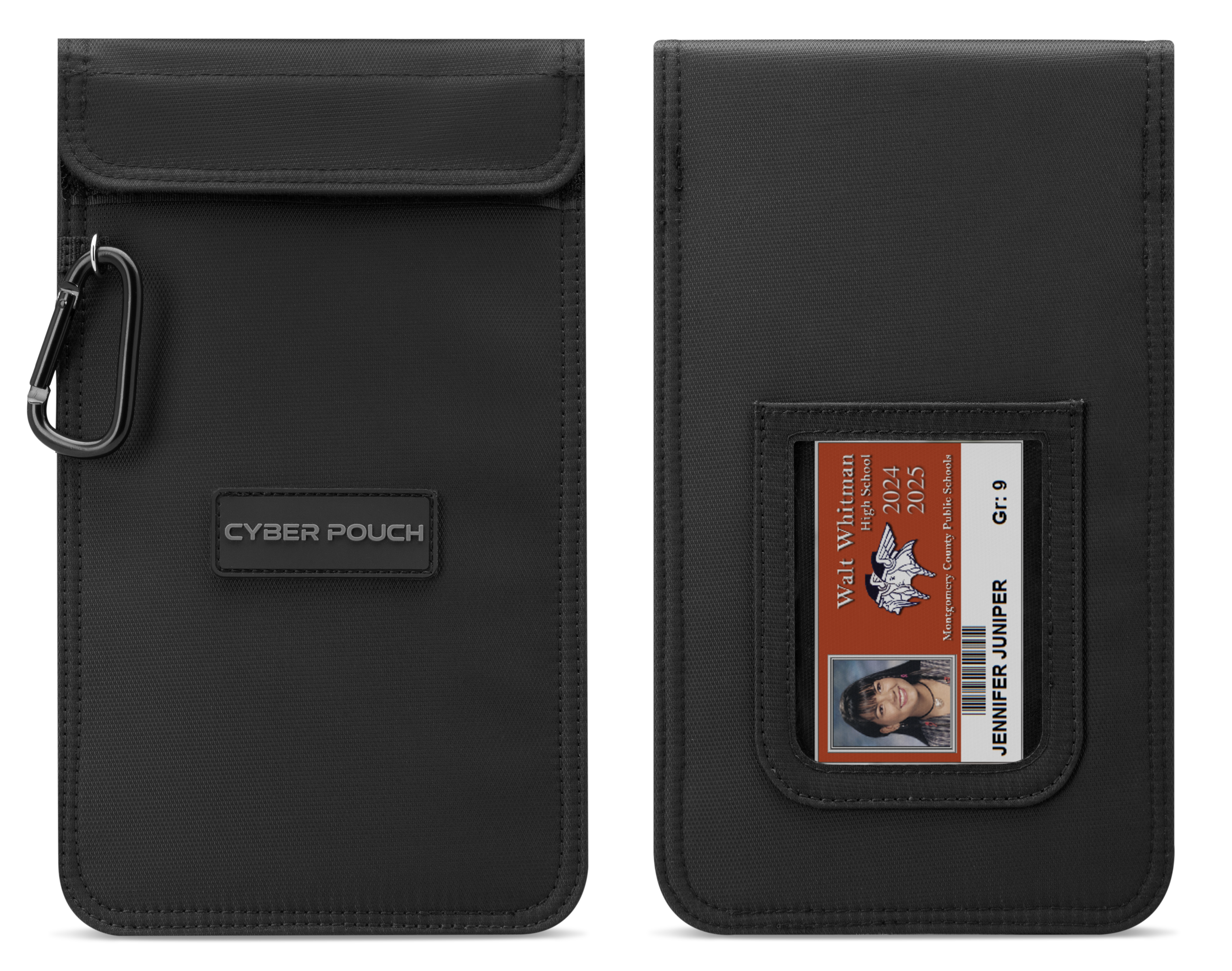 Cyber Pouch front and back